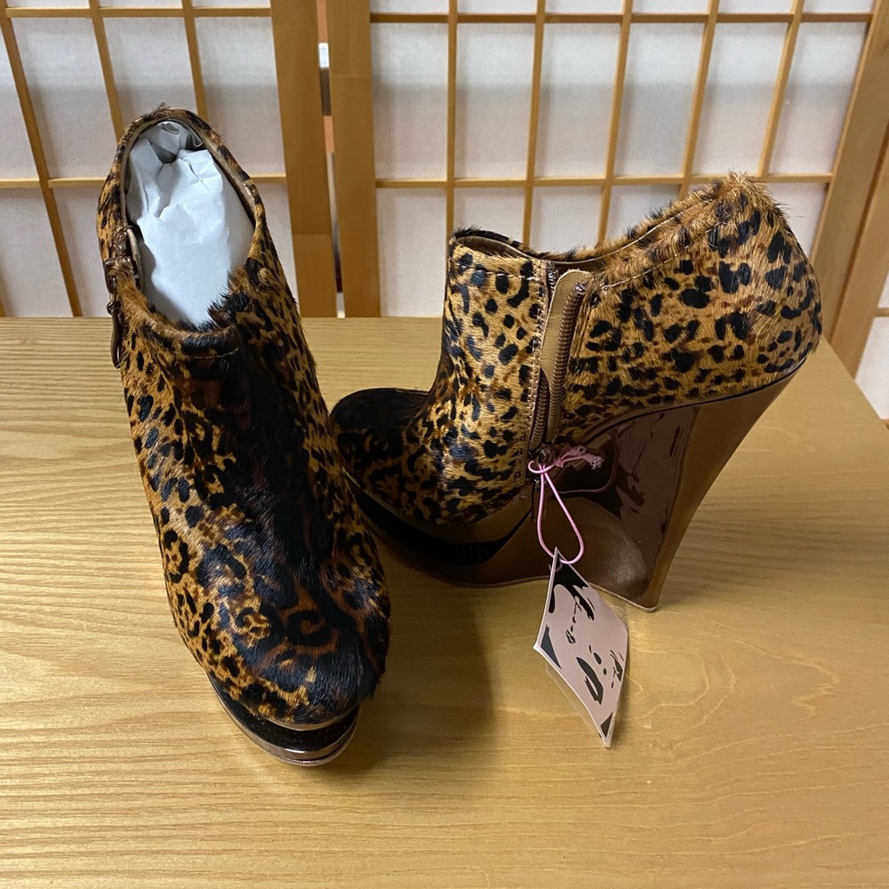 Leopard Print Bootie